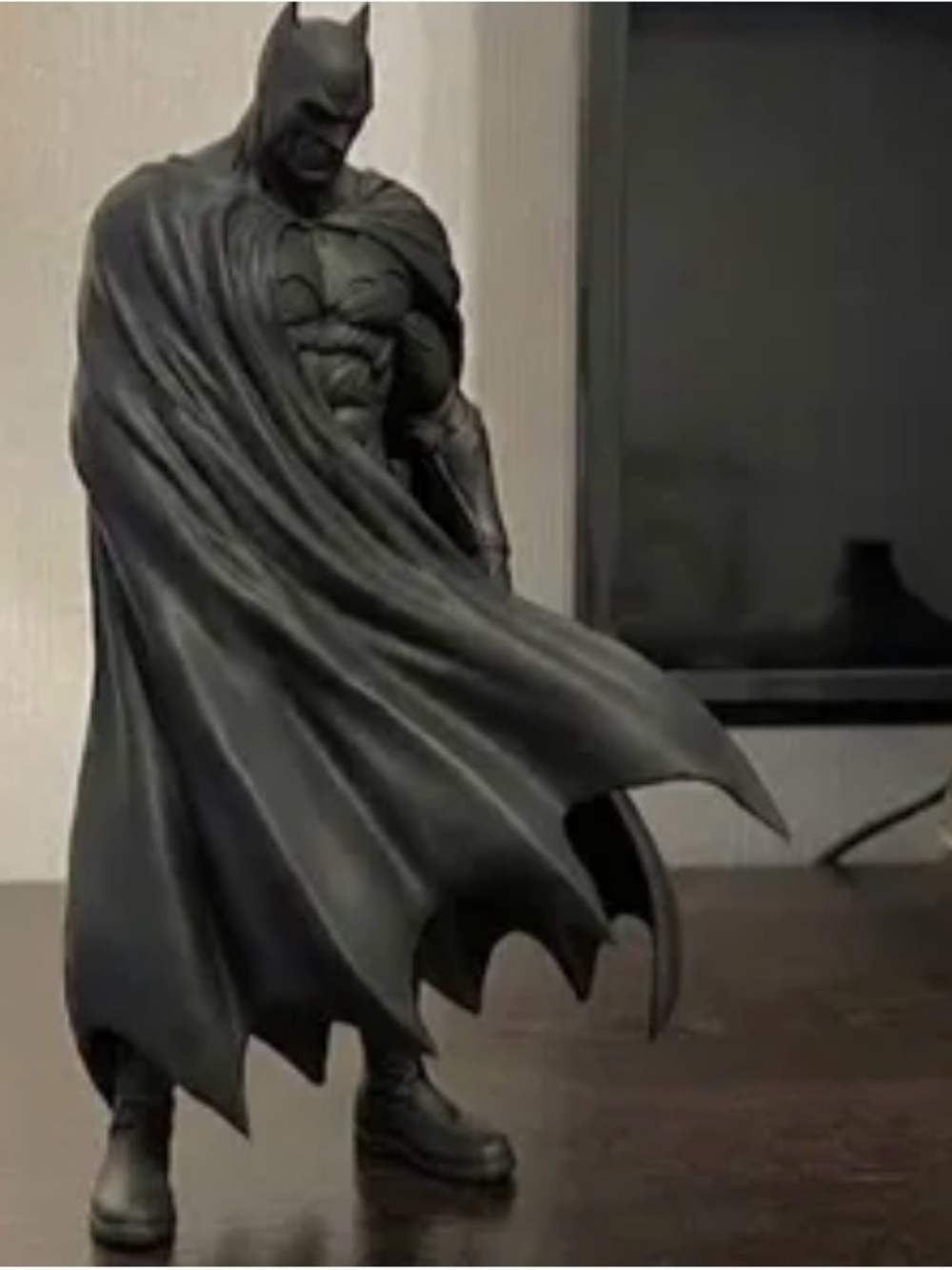 Batman Collectible Statue in Matte Black